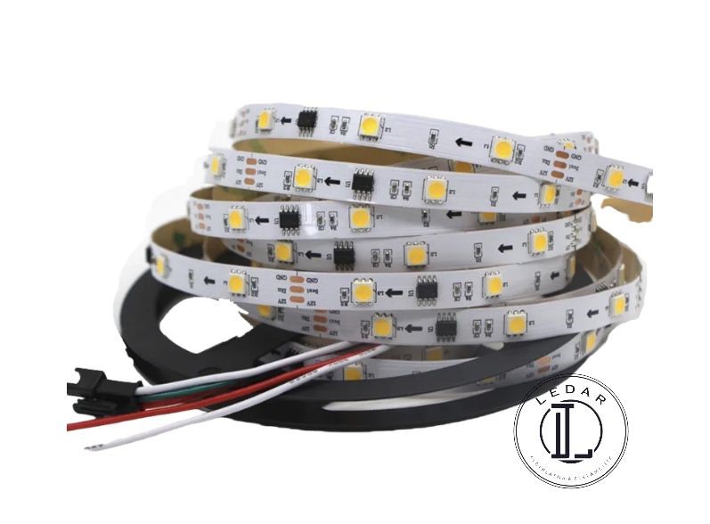 PİXEL GÜN IŞIĞI TEK RENK AKAR ŞERİT LED ANİMASYONLU