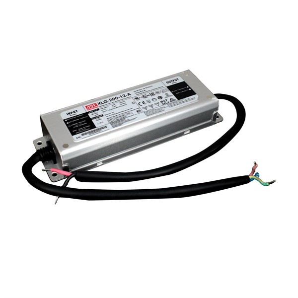 Meanwell Dış Mekan IP67 Metal Kasa Sabit Voltaj Trafo 12 V 16 A 200 W XLG - 200 - 12