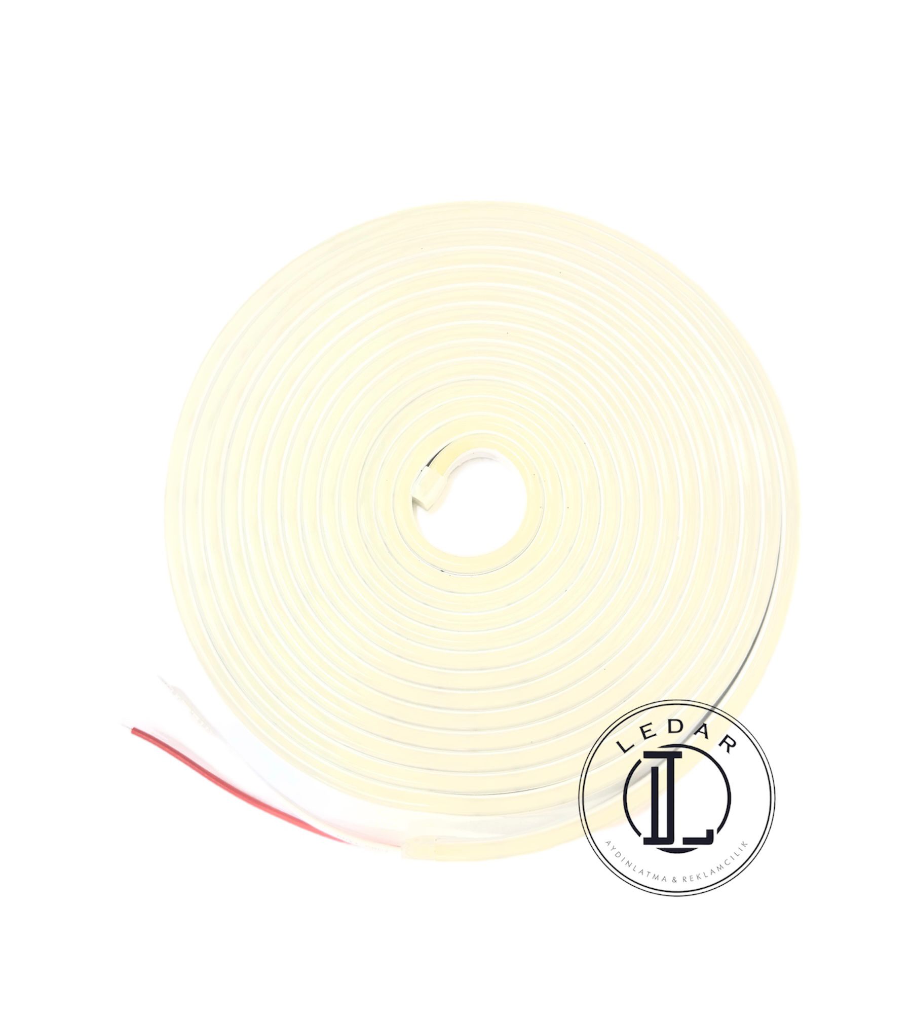 12 VOLT 6MM NEON LED GÜN IŞIĞI 2,5 CM ' de KESİLEBİLİR