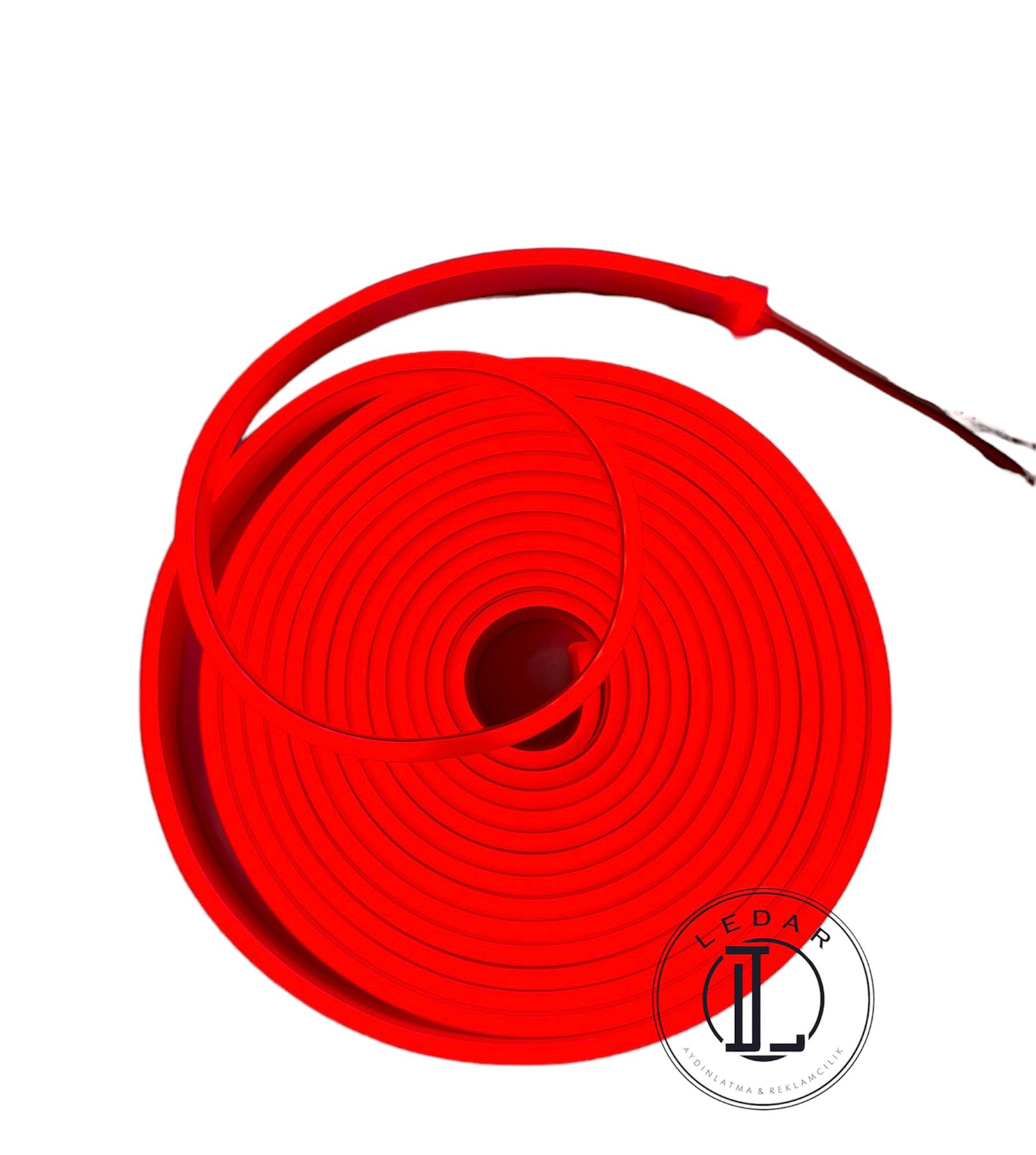 12 VOLT 6MM NEON LED KIRMIZI 2,5 CM ' de KESİLEBİLİR